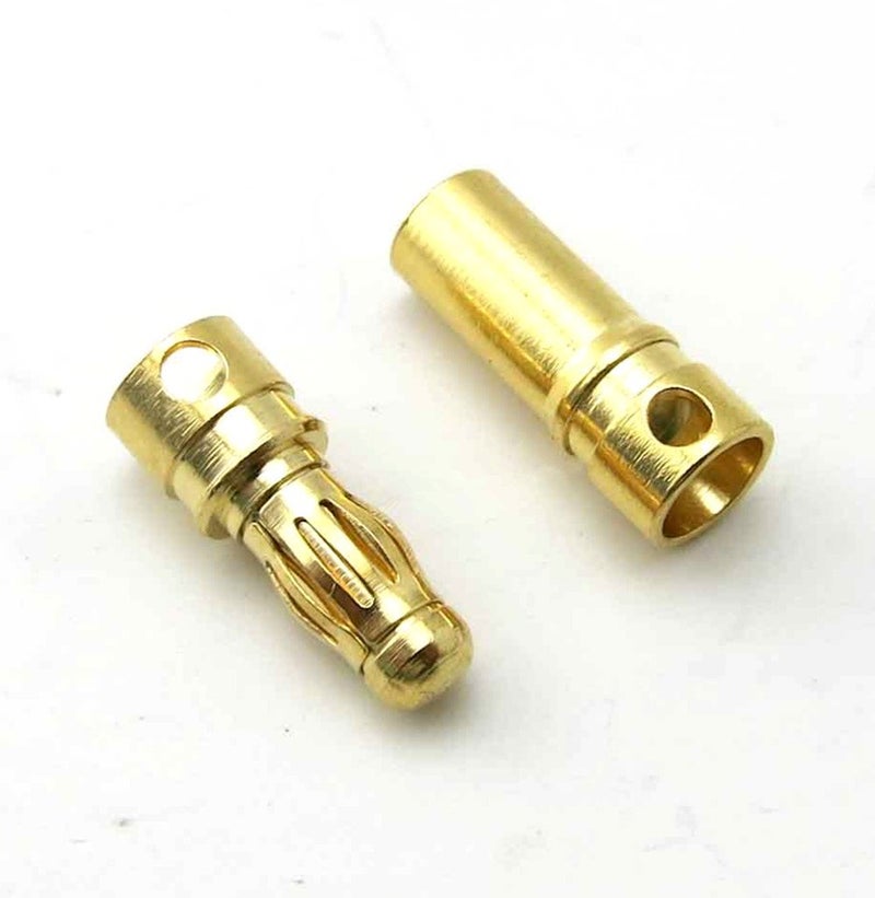 yueton 30Pairs 3.5mm Male Female Banana Plug Bullet Connector Replacements - Image 2